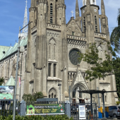 The Church of Our Lady of the Assumption - Cathedral of Jakarta, Indonesia.