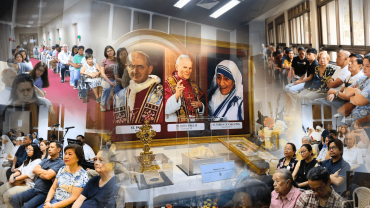 “ముగ్గురు పునీతుల ప్రార్థనా మందిరం” ప్రారంభం