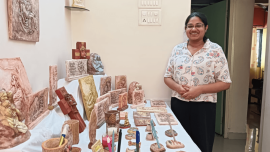 ముంబై డిజైనర్ సుస్థిరత ద్వారా భక్తి కళను పునర్నిర్మిస్తోంది